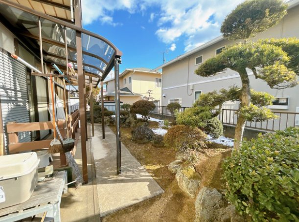常陸太田市真弓町３１１６番８ 現地写真（庭）