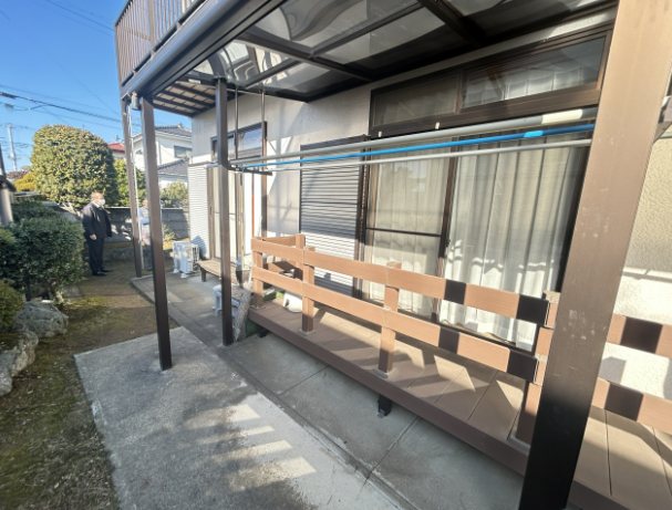 常陸太田市真弓町３１１６番８ 現地写真（庭）