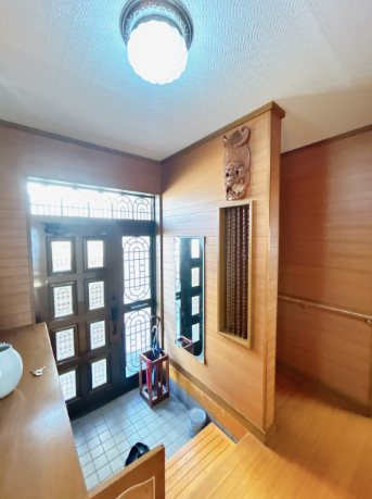 常陸太田市真弓町３１１６番８ 現地写真（玄関）