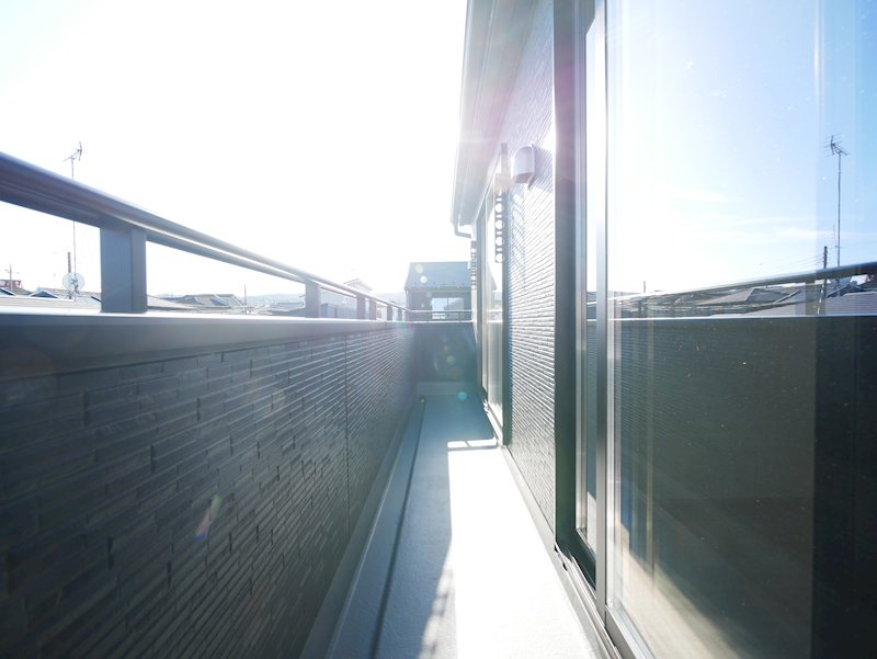 東多賀町５丁目　３期　２号棟 現地写真（バルコニー）