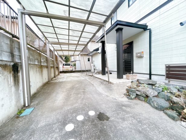 常陸太田市松栄町７８２番３８ 現地写真（駐車場）