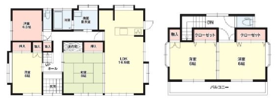 石名坂町１丁目１６１番３１他 間取図・土地図