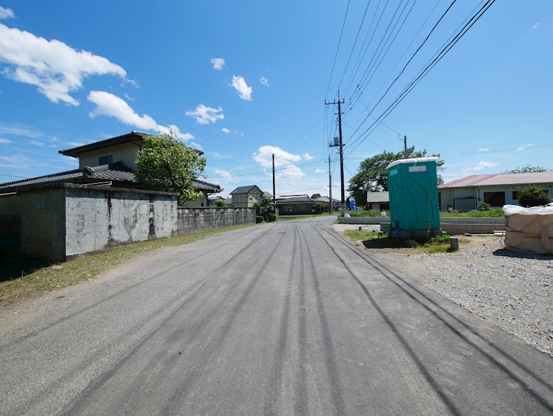 高萩市高萩　第２　２号棟 現地写真（前面道路含む現地写真）