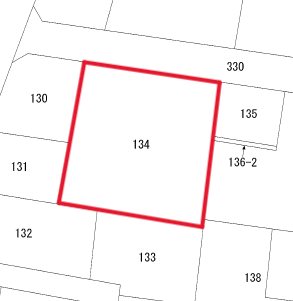 茨城県日立市大みか２丁目１３４番 間取図・土地図