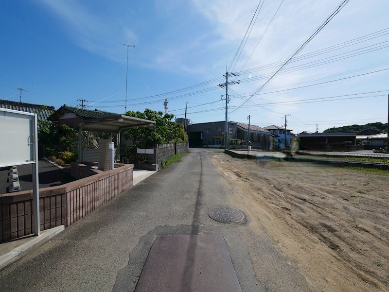 常陸太田市西三町　１期　４号棟 現地写真（前面道路含む現地写真）