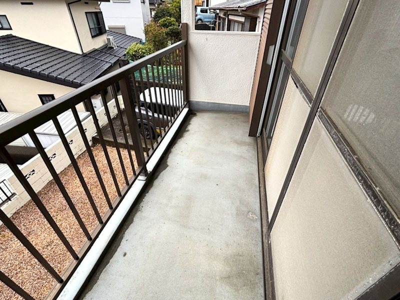大沼町４丁目２１６番 現地写真（バルコニー）