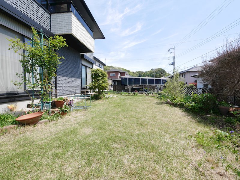 常陸太田市天神林町１２２５番１６２ 現地写真（庭）