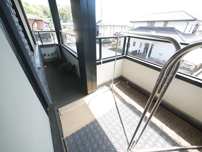 常陸太田市天神林町１２２５番１６２ 現地写真（バルコニー）