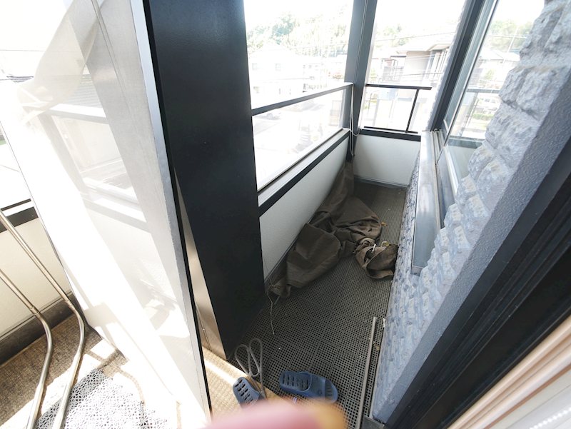 常陸太田市天神林町１２２５番１６２ 現地写真（バルコニー）