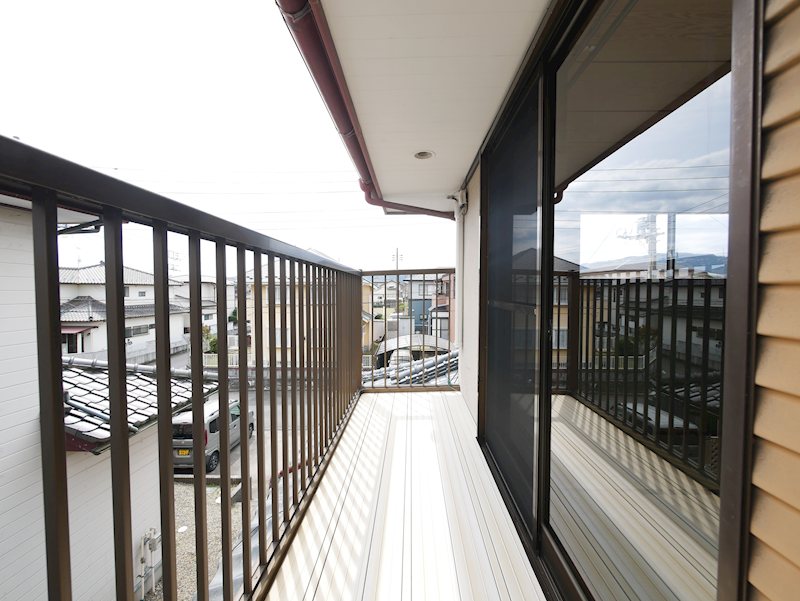 高萩市島名２０７１番２１ 現地写真（バルコニー）