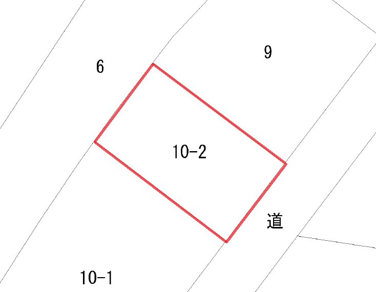 東金沢町１丁目１０番２ 間取図・土地図