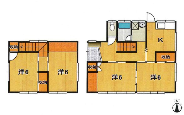茨城県日立市久慈町７丁目７８番 間取図・土地図