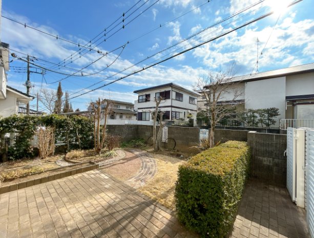 茨城県日立市中丸町１丁目７５番 現地写真（庭）