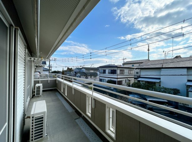 茨城県日立市中丸町１丁目７５番 現地写真（バルコニー）