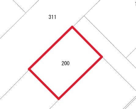 北茨城市磯原町磯原１丁目２００番 間取図・土地図