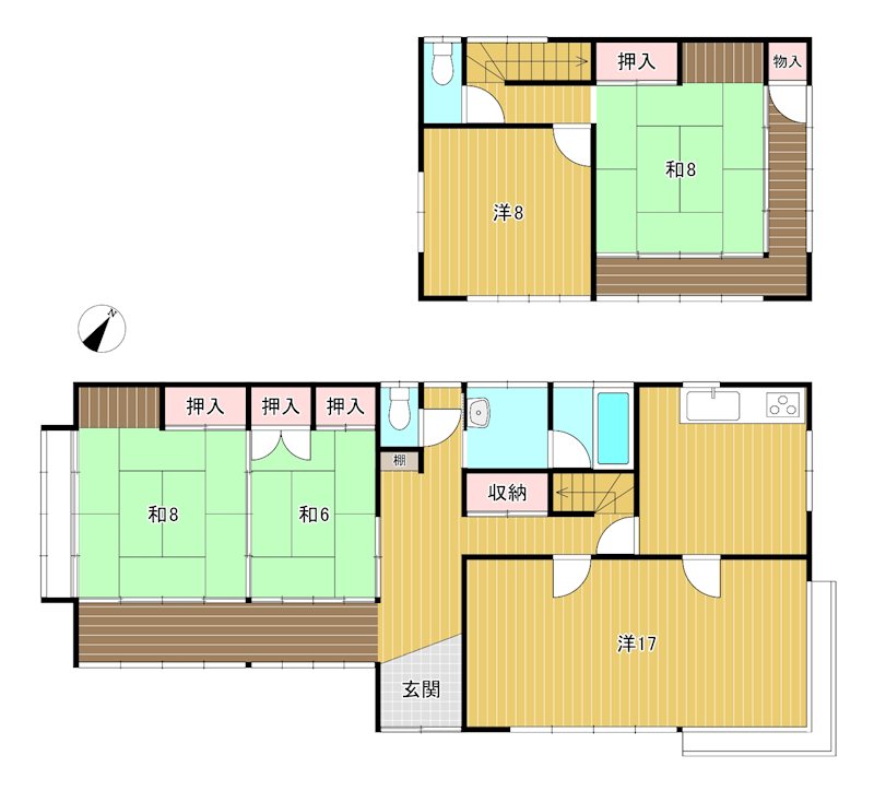 末広町３丁目１２６番２ 間取図・土地図