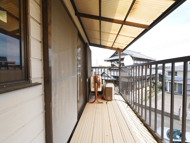 十王町友部東３丁目２番４、２番５ 現地写真（バルコニー）