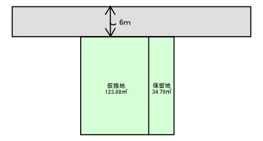 前橋市文京町4丁目　土地  区画図