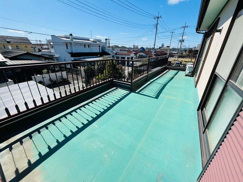 前橋市三俣町 中古住宅 現地写真（バルコニー）