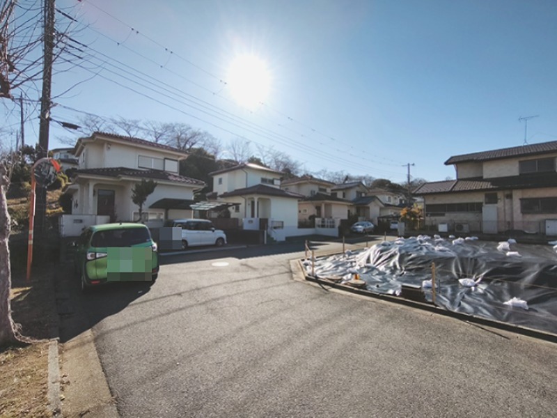 市原市桜台二丁目　土地 現地写真（前面道路含む現地写真）