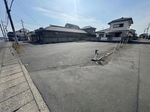 太田市大原町　土地 現地写真（前面道路含む現地写真）