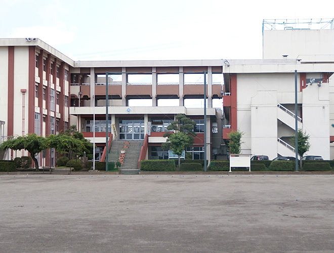 高崎市上小鳥町　土地 中学校