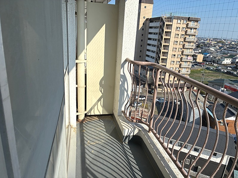 シヤンボール日東プラザ　中古マンション 現地写真（バルコニー）