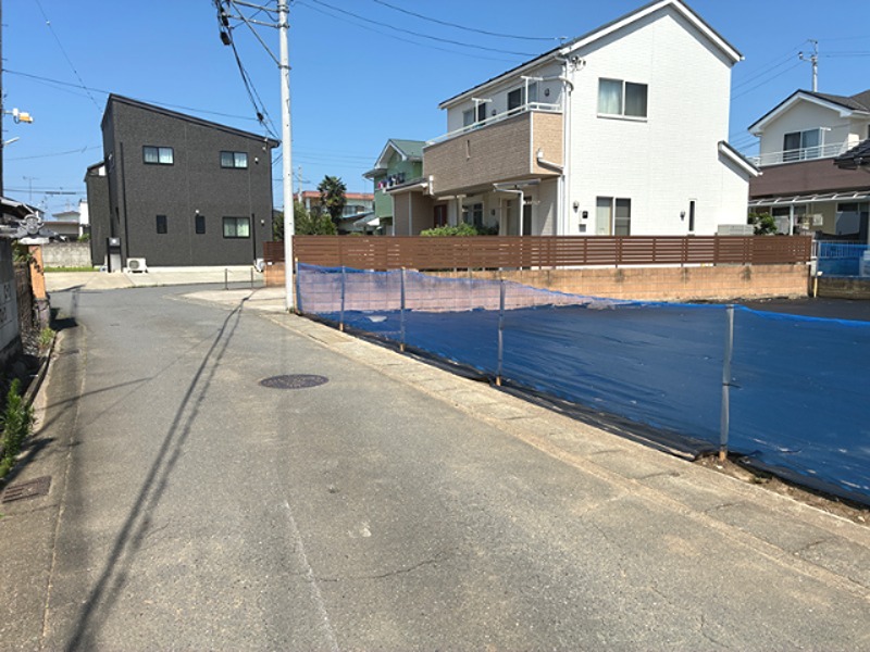 高崎市井野町 土地 現地写真（前面道路含む現地写真）