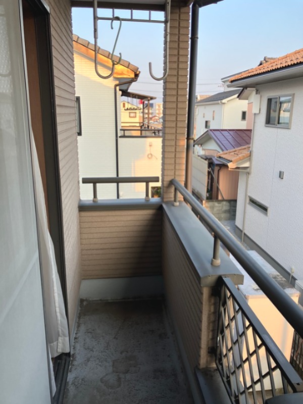 高崎市飯塚町　中古住宅  現地写真（バルコニー）