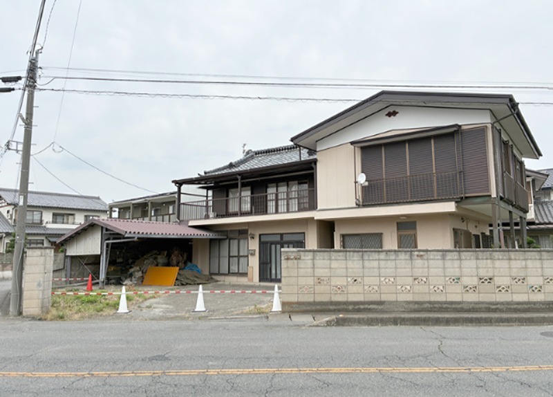 高崎市中豊岡町　土地 現地写真（前面道路含む現地写真）