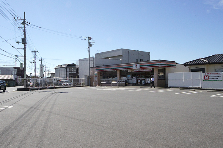 前橋市北代田町　土地 コンビニ