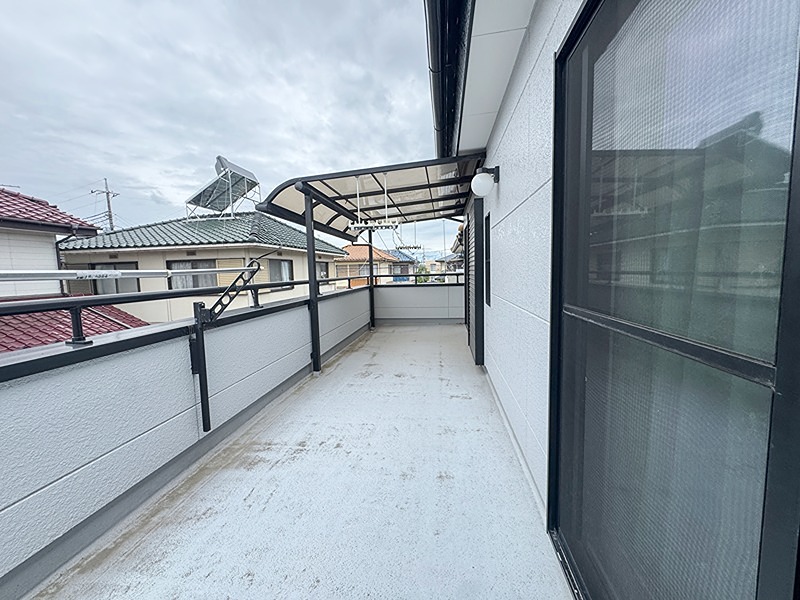 高崎市下之城町　中古住宅 現地写真（バルコニー）