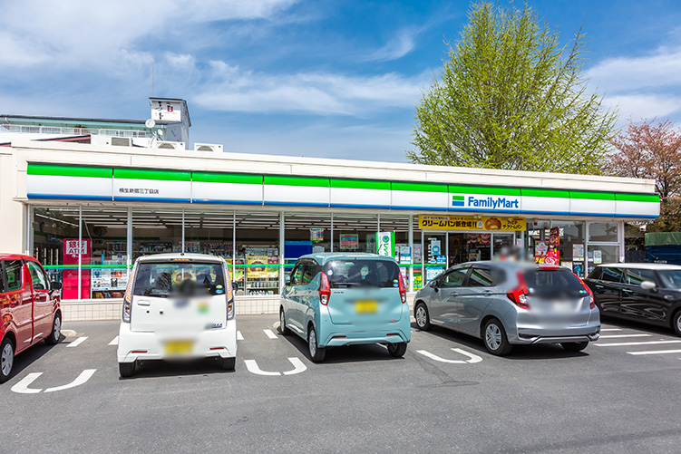 桐生市境野町4丁目　中古住宅 コンビニ