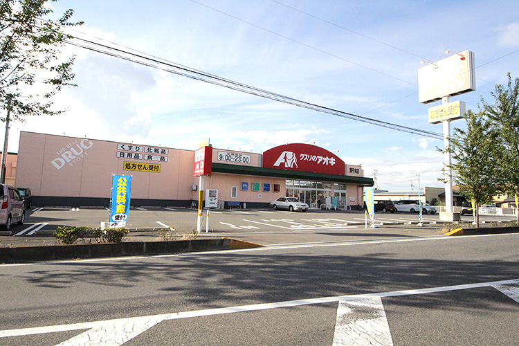 伊勢崎市境保泉　中古住宅  ドラッグストア