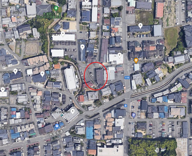 大阪府高槻市氷室町２丁目 間取図・土地図