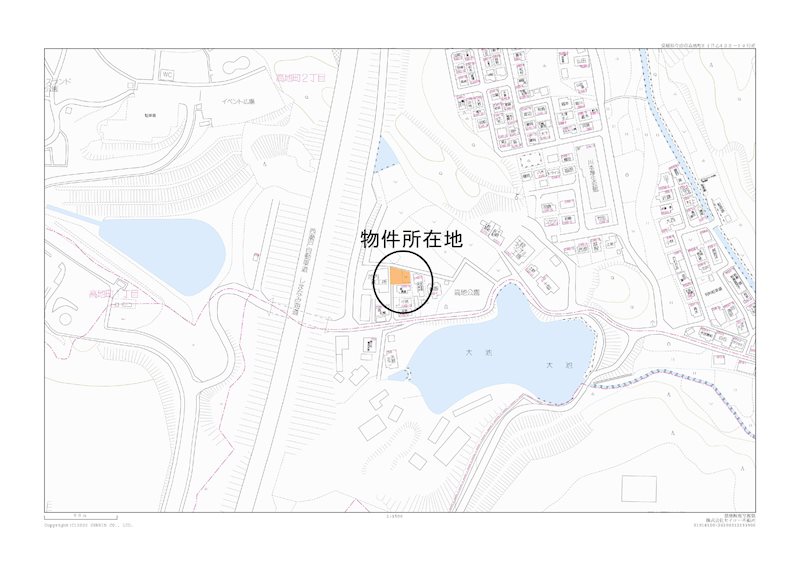 今治市高地町二丁目　土地 間取り図