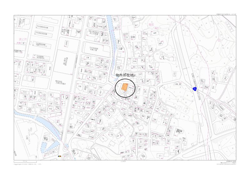 高部　土地 間取り図