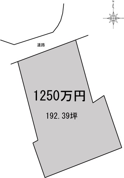 新居浜市多喜浜 間取り図