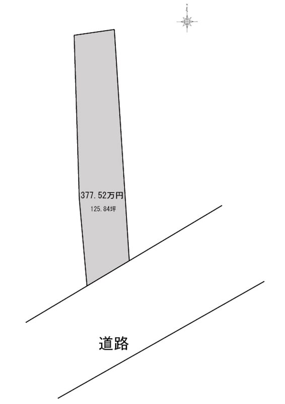 新居浜市多喜浜 間取り図