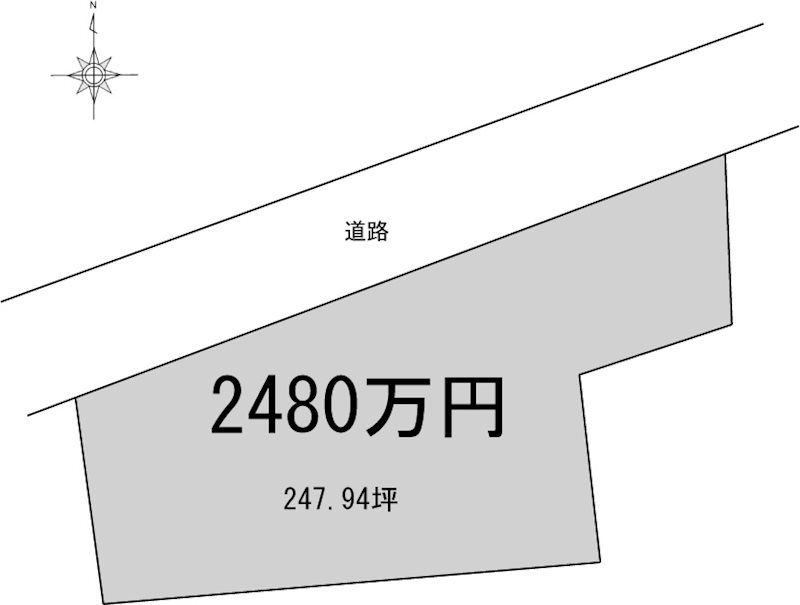 新居浜市中村 間取り図