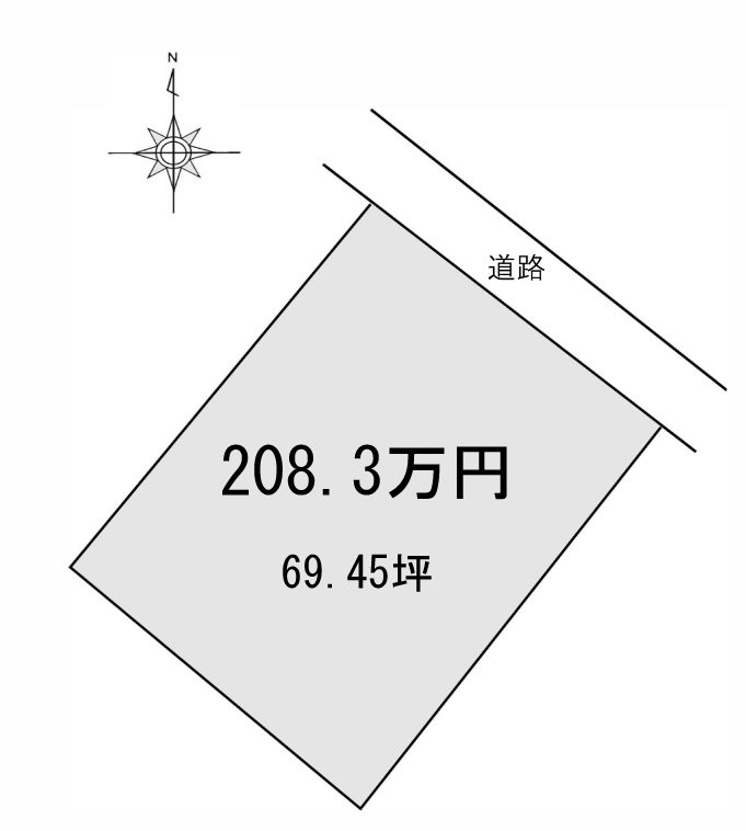 西条市神拝 間取り図