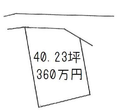 上柏町　土地 間取り図