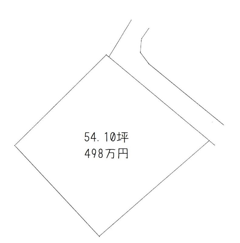 川之江町井地　土地 間取り図