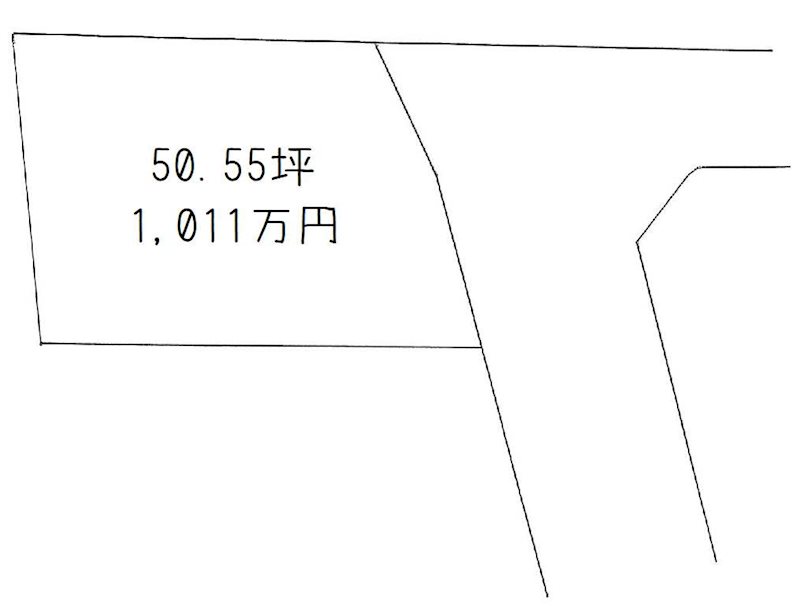 上柏町　土地 間取り図