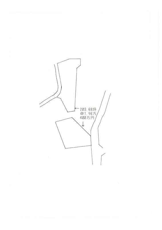 土居町津根　土地 間取り図