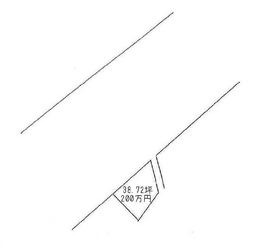 中曽根町　土地 間取り図