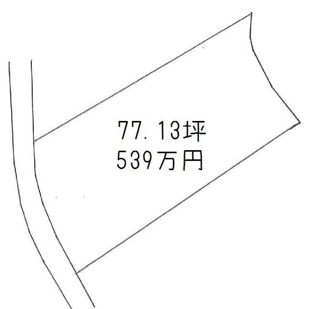 具定町　土地 間取り図