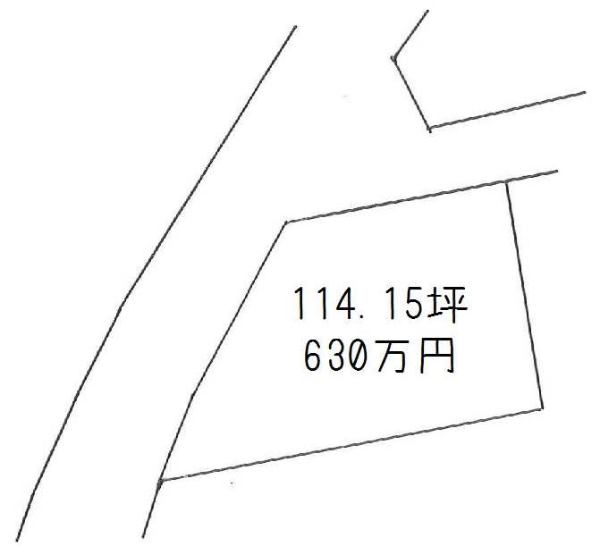 豊岡町長田　土地 間取り図