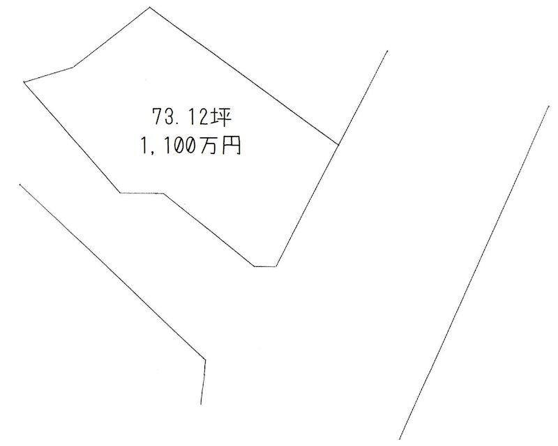 川之江町　土地 間取り図