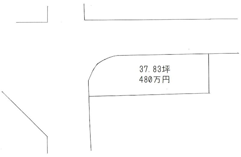 川之江町馬場　土地 間取り図